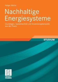 Produktbild: Nachhaltige Energiesysteme