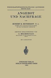 Produktbild: Angebot und Nachfrage