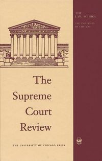 Produktbild: Strauss, D: The Supreme Court Review, 2019