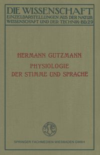 Produktbild: Physiologie der Stimme und Sprache