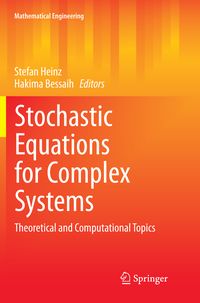 Produktbild: Stochastic Equations for Complex Systems