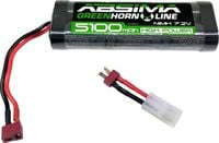 Produktbild: Absima Modellbau-Akkupack (NiMh) 7.2 V 5100 mAh Zellen-Zahl: 6 Hardcase T-Buchse, Tamiya-Buchse