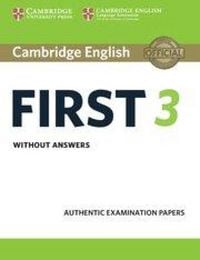 Produktbild: Cambridge English First 3 Student's Book without Answers