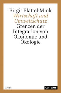 Produktbild: Wirtschaft und Umweltschutz