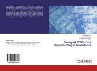 Produktbild: Survey of ICT Centres Implementing E-Governance