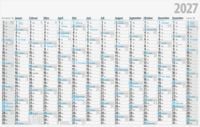 Produktbild: Plakatkalender 2027, 1210&times;770 mm