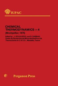 Produktbild: Chemical Thermodynamics