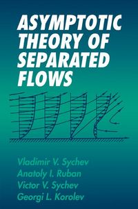 Produktbild: Asymptotic Theory of Separated Flows