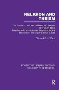 Produktbild: Webb, C: Religion and Theism