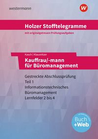 Produktbild: Holzer Stofftelegramme Baden-W&uuml;rttemberg &ndash; Kauffrau/-mann f&uuml;r B&uuml;romanagement