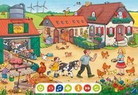Puzzle Ravensburger tiptoi® Puzzle für kleine Entdecker: Bauernhof 2 X 12 Teile