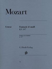 Bild vom Artikel Mozart, Wolfgang Amadeus - Fantasie d-moll KV 397 (385g) vom Autor Wolfgang Amadeus Mozart