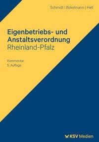 Produktbild: Eigenbetriebs- und Anstaltsverordnung Rheinland-Pfalz