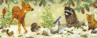 Produktbild: Panoramic Winter Forest Friends
