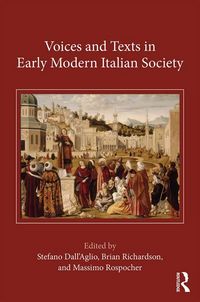 Produktbild: Voices and Texts in Early Modern Italian Society