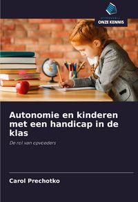 Produktbild: Autonomie en kinderen met een handicap in de klas