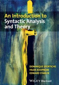 Produktbild: An Introduction to Syntactic Analysis and Theory