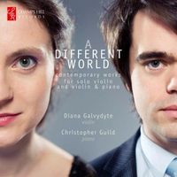 Produktbild: A Different World-Werke f&uuml;r Violine und Klavier