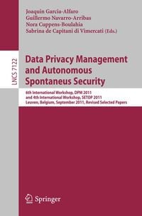 Produktbild: Data Privacy Management and Autonomous Spontaneus Security