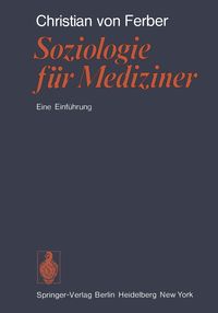 Produktbild: Soziologie f&uuml;r Mediziner