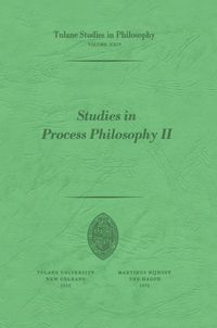 Produktbild: Studies in Process Philosophy II