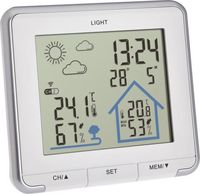 Produktbild: TFA Dostmann LIFE 35.1153.02 Funk-Wetterstation Vorhersage f&uuml;r 12 bis 24 Stunden Anzahl Sensoren max. 3