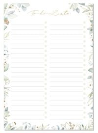 Produktbild: paper&you Block A5 To-do [Blattgold] EM