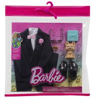 Produktbild: Barbie Fashions 2er-Pack Br&auml;utigam Mode