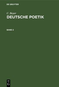 Produktbild: Deutsche Poetik. Band 2