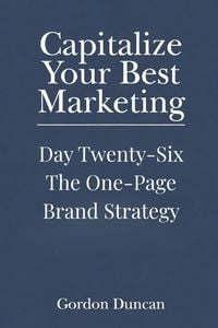 Produktbild: The One-Page Brand Strategy