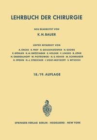 Produktbild: Lehrbuch der Chirurgie