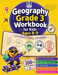Produktbild: Geography Grade 3 Workbook for Kids Ages 8-9