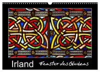 Produktbild: IRLAND - Fenster des Glaubens (Wandkalender 2026 DIN A3 quer), CALVENDO Monatskalender