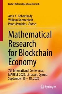 Produktbild: Mathematical Research for Blockchain Economy
