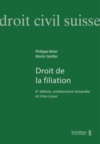 Produktbild: Droit de la filiation