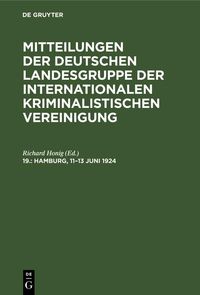 Produktbild: Hamburg, 11-13 Juni 1924