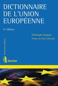 Produktbild: Dictionnaire de l'Union Europeenne