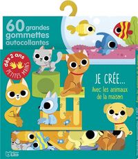 Produktbild: Je cr&eacute;e... avec les animaux de la maison : 60 grandes gommettes