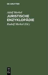 Produktbild: Juristische Enzyklop&auml;die