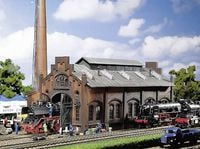 Produktbild: Faller 120159 H0 Lokschuppen/Lokwerkstatt