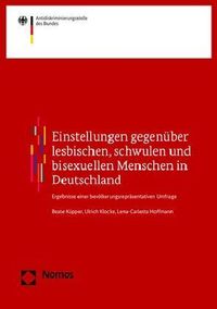 Produktbild: Einstellungen gegen&uuml;ber lesbischen, schwulen und bisexuellen Menschen in Deutschland