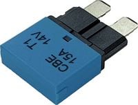 Produktbild: Hansor CBE1-1514 Sicherungsautomat Standard Flachsicherung 15A Blau 1St.