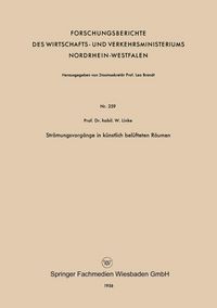 Produktbild: Str&ouml;mungsvorg&auml;nge in k&uuml;nstlich bel&uuml;fteten R&auml;umen