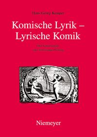 Produktbild: Komische Lyrik &ndash; Lyrische Komik