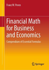 Produktbild: Financial Math for Business and Economics
