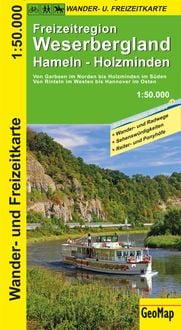 Produktbild: Weserbergland Wander- und Freizeitkarte