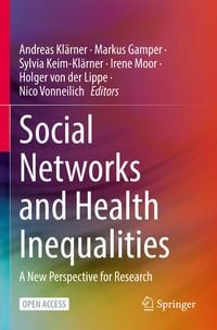 Produktbild: Social Networks and Health Inequalities