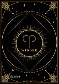 Produktbild: Edles Notizbuch Sternzeichen Widder | Designed by Alfred Herler