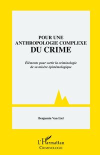 Produktbild: Pour une anthropologie complexe du crime