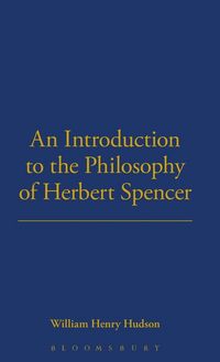 Produktbild: Introduction To Philosophy Of H Spencer